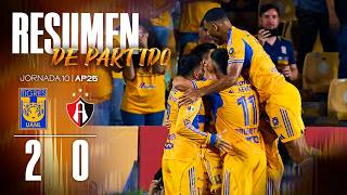📹 Resumen Liga MX | Tigres 2-0 Atlas | Jornada 10 | Apertura 2025