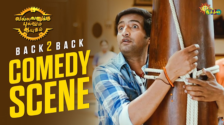 Vallavanukku Pullum Aayudham - Back to Back Comedy Scenes 😂 | Part 2 | Santhanam | Adithya TV