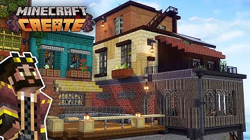 The ultimate STARTER WORKSHOP in Minecraft Create Mod (#7)