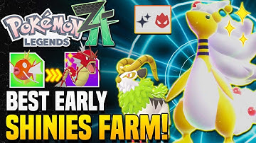 Most Broken Optimized New SHINY FARM in Pokemon Legends Z-A & Guaranteed Shiny Location