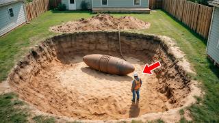 A Man Dug A Hole In His Backyard, He Was Not Ready For What He Discovered There
