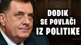 DODIK SE POVLAČI IZ POLITIKE