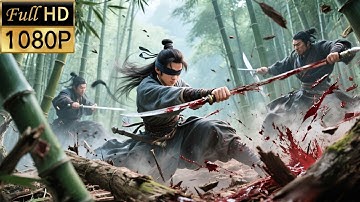 【最新功夫电影】竹林血戰！天下前五竟敢挑釁大宗師，殊不知他武力值排名第一！💥#kungfu  #武俠 #雪中悍刀行#kungfu