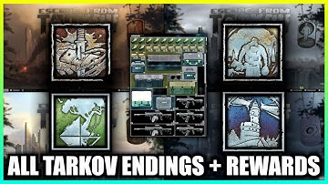 All Escape from Tarkov Endings Cutscenes + Rewards (Survivor, Fallen, Debtor, Savior)