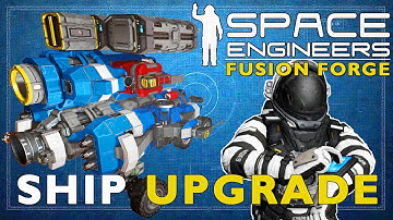 Goodbye ROVER! This is Our NEW Ship Design! | Space Engineers: Fusion Forge Ep5