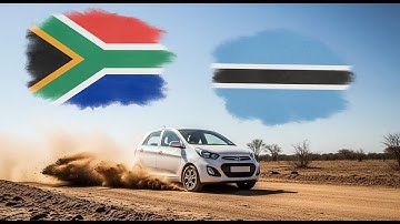 South Africa to Botswana Off-Road in a Kia Picanto?! | Endurance Test | Fuel Cost