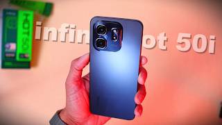 infinix hot 50i unboxing and water test also drope black color ASMR