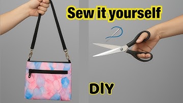 DIY Cara Membuat Tas 🤩: Mini Crossbody Bag 7 Rahasia Ajaib!!!!!😉