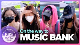 [4K] j-hope, ITZY, DOYOUNG, Hearts2Hearts, VVUP | Momen Kedatangan Artis K-Pop di MUBANK 250620