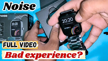 noise colorfit quad call smartwatch - elite edition unboxing