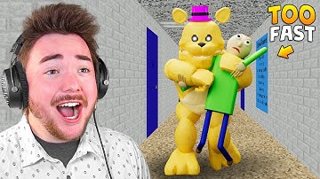 FAST FREDBEAR is the craziest BALDI’S BASICS MOD ever to exist…