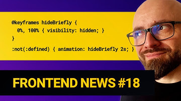 Frontend News #18: Self-Destructing CSS, Throttle Specific Requests In Chrome DevTools