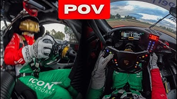 Porsche Cup CRASH Onboard POV at Imola