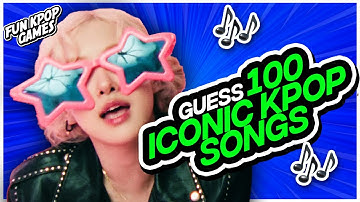 ⭐️GUESS 100 ICONIC KPOP SONGS: RANDOM PARTS | KPOP QUIZ - FUN KPOP GAMES 2025