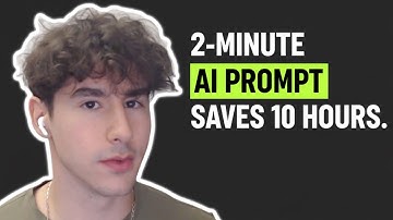 This 2-Minute AI Prompt Saves 10 Hours of Research (Seriously)