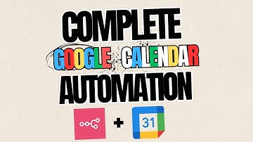 Full Google calendar and n8n automation (make all tools work)