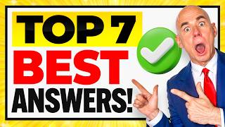 TOP 7 ‘MOST DIFFICULT’ INTERVIEW QUESTIONS & ANSWERS for 2025! (JOB INTERVIEW TIPS!)