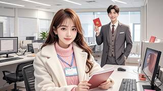 The secretary wants to quit! The arrogant CEO panics and tries to keep her with a marriage license!