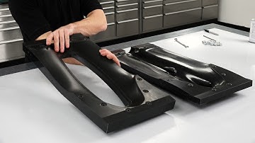 Making Precision Split-Moulds for Complex Carbon Fibre Parts