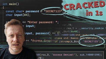 Stop Hardcoding Passwords! (Reverse Engineering is Easy)