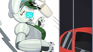 Robotic R-Mony Loves Helping | ArzyParzy Comic Dub