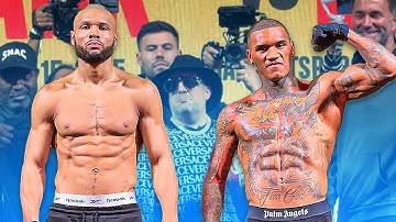 HEATED - Chris Eubank Jr vs Conor Benn 2 FULL Weigh In & Face Off Video