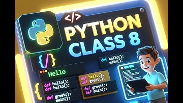 Functions & Strings in Python | Class 8 Computer | Easy Explanation with Examples