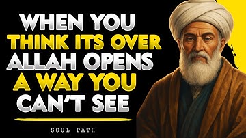 The Hidden Path of Hope — How Allah Creates Light from the Impossible | Ibn Arabi’s Secret of Trust