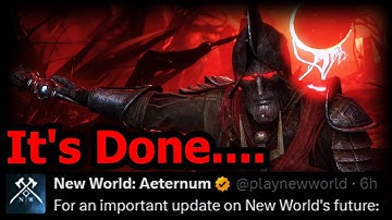 NEW WOLRD AETERMUM gaat sluiten...