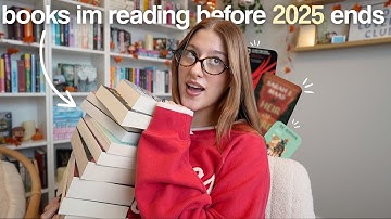 books im reading BEFORE 2025 ENDS! 📚✨ end of year tbr 2025!