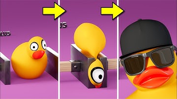 Extreme Physics Simulations 💣🦆 | Wrecking Ball, Pressure & Rope Tests in Blender & Cinema4D