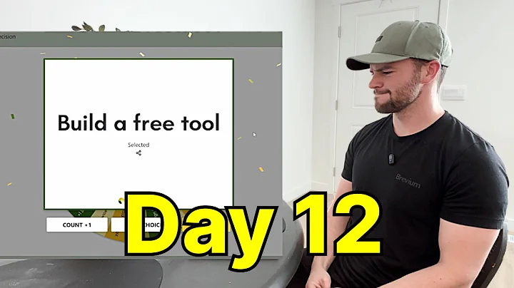 I Have 21 Days to Build a SaaS (Building a FREE Tool) - Day 12