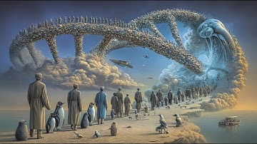 In the Universe Where We Are All Interwoven | AI Art Surrealism