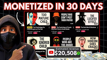 Ik heb een Faceless Psychology-kanaal van $ 20.000 per maand gekopieerd (hier is het exacte plan)