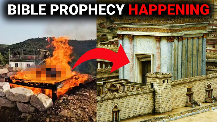 Die Übungszeremonie der Roten Färse fand GERADE in Israel statt! Update zum Dritten Tempel 2025