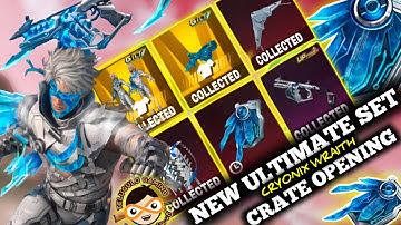 💥 Ultimate Set Crate Opening చేశా | Cryonix Wraith Set