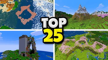 TOP 25 BEST SEEDS for MINECRAFT 1.21.11!