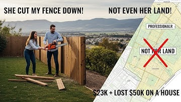 She Destroyed My Fence. Big Mistake