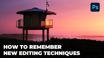 The BEST way to remember what you learn in Photoshop