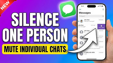 How To Silence Text Notifications For One Person On iPhone