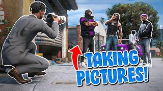 FLASHING CAMERA'S IN INTERNET GANGSTERS FACES! (GTA RP)