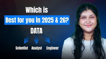 Data Analyst vs Data Engineer vs Data Scientist — Which Data Career Should YOU Choose in 2025 & 26?