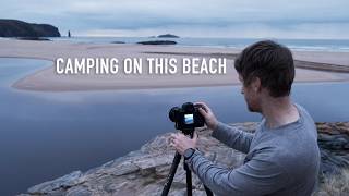 I Camped on a Remote Beach with Incredible Photography