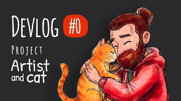 Making a Tiny Cozy Game About an Artist & His Cat | Devlog 0