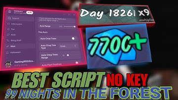 Best 99 Nights in the Forest Script Voidware Hub *No Key* // Diamonds, Auto Farm Infi Candy, Trees 