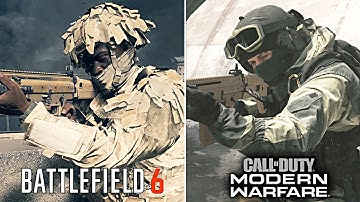 Modern Warfare 2019 vs Battlefield 6 - Third Person Reload Animations