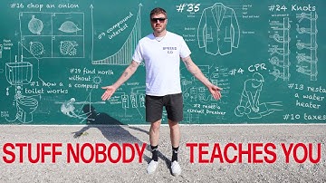 42 Things Everyone Should Learn How To Do