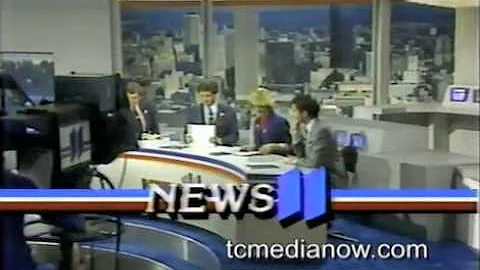 WTCN-TV (KARE) News11 first 5pm edition June 10, 1985