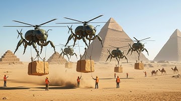 Engineering the Impossible 🗻 Creating a Pyramid With Monumental Machinery 🛠️