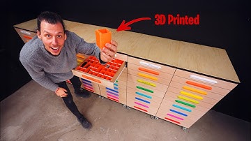 I Organized my Workshop with 3D printing